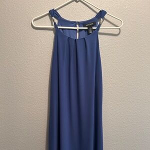 White House Black Market Blue Dress Size S